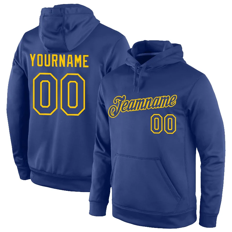 Versatile And Stylish Unisex Apparel One Size Royal Royal-Gold Sports Pullover Sweatshirt Hoodie Versatile And Stylish Unisex Apparel One Size Royal Royal-Gold Sports Pullover Sweatshirt Hoodie