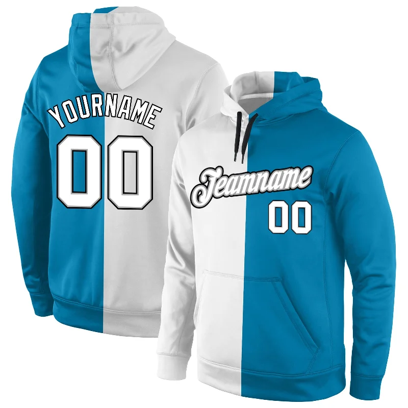 Classic And Timeless Gender-Neutral Fashion One Size Panther Blue White-Gray Split Fashion Sports Pullover Sweatshirt Hoodie Classic And Timeless Gender-Neutral Fashion One Size Panther Blue White-Gray Split Fashion Sports Pullover Sweatshirt Hoodie
