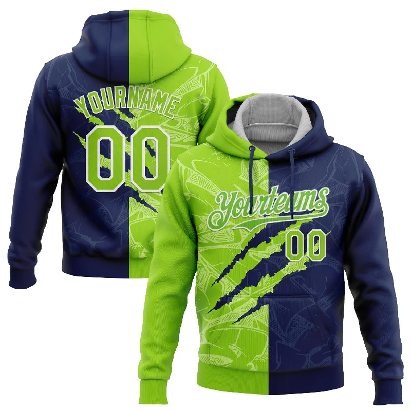 Unisex Casual Wear For All Seasons One Size Graffiti Pattern Neon Green-Navy 3D Scratch Sports Pullover Sweatshirt Hoodie Unisex Casual Wear For All Seasons One Size Graffiti Pattern Neon Green-Navy 3D Scratch Sports Pullover Sweatshirt Hoodie