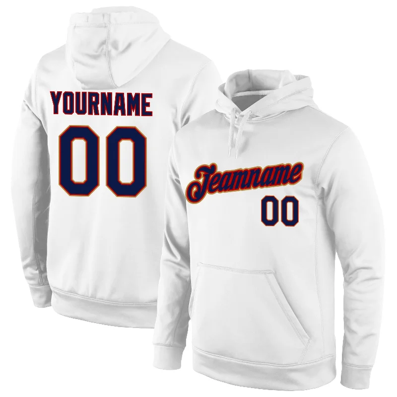 Casual Yet Sophisticated Unisex Fashion One Size White Navy-Old Gold Sports Pullover Sweatshirt Hoodie Casual Yet Sophisticated Unisex Fashion One Size White Navy-Old Gold Sports Pullover Sweatshirt Hoodie