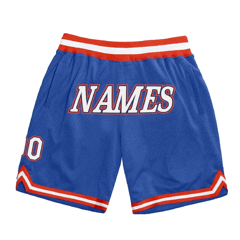 Modern Unisex Clothing For Any Occasion One Size Blue White-Orange Authentic Throwback Basketball Shorts Modern Unisex Clothing For Any Occasion One Size Blue White-Orange Authentic Throwback Basketball Shorts