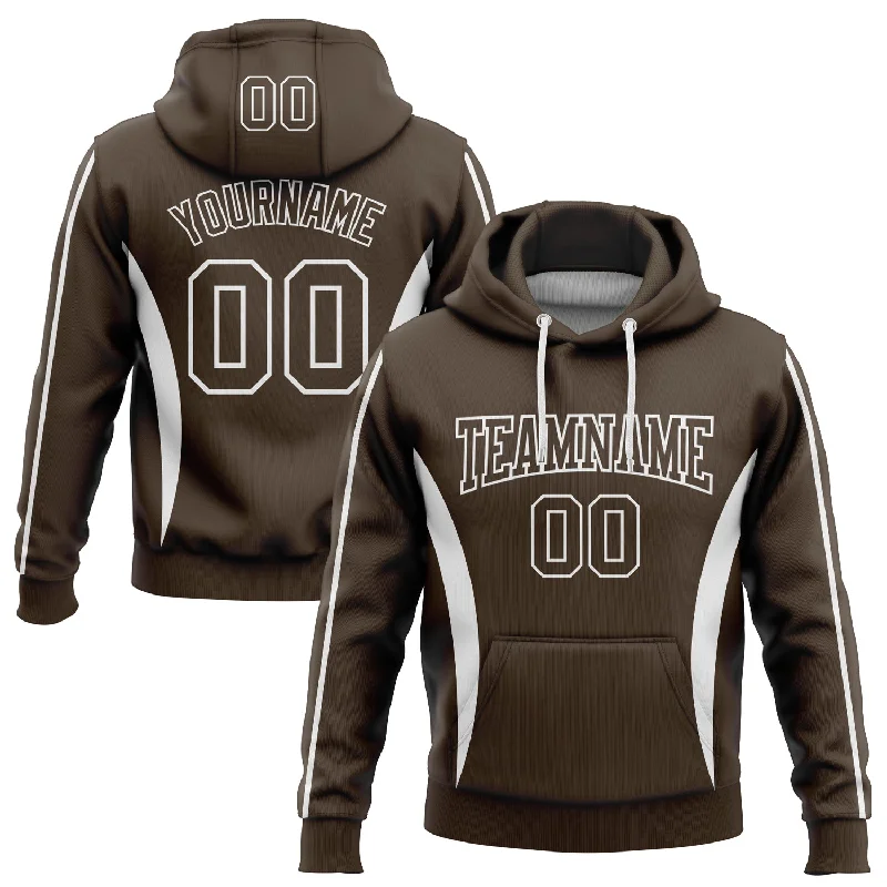 Unisex Everyday Fashion Essentials One Size Brown White 3D Pattern Design Color Blocking Stripe Sports Pullover Sweatshirt Hoodie Unisex Everyday Fashion Essentials One Size Brown White 3D Pattern Design Color Blocking Stripe Sports Pullover Sweatshirt Hoodie