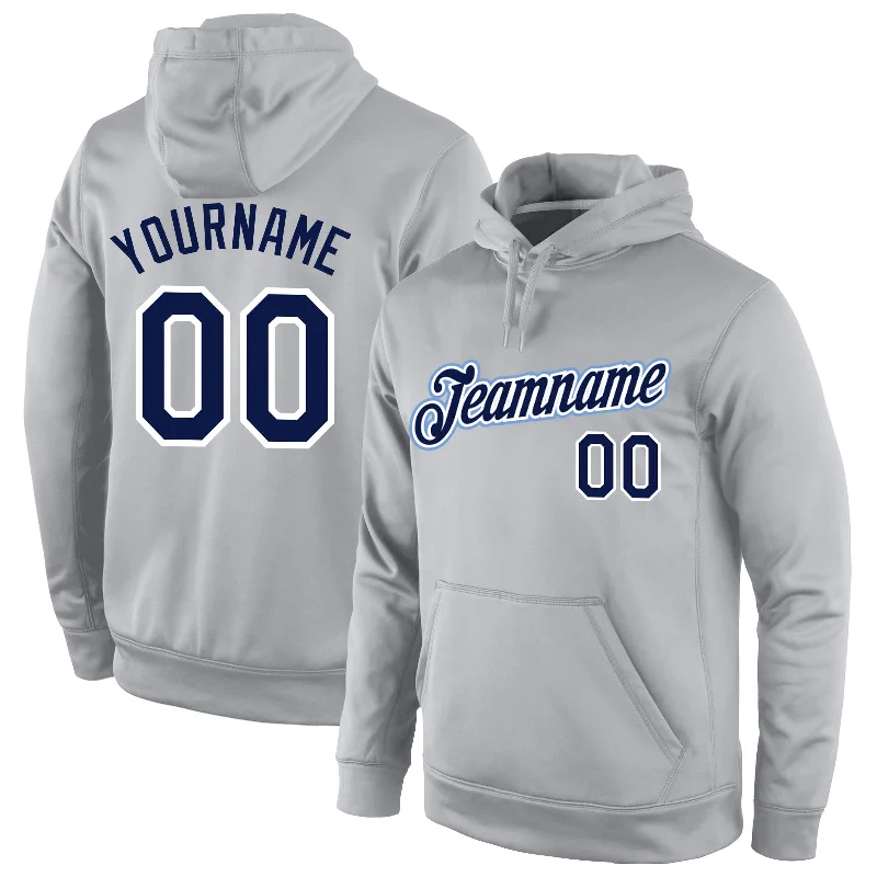 Trendy Unisex Streetwear Fashion One Size Gray Navy-White Sports Pullover Sweatshirt Hoodie Trendy Unisex Streetwear Fashion One Size Gray Navy-White Sports Pullover Sweatshirt Hoodie