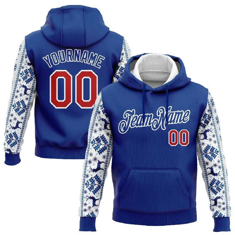 Sleek And Contemporary Gender-Free Outfits One Size Royal Red-White Christmas 3D Sports Pullover Sweatshirt Hoodie Sleek And Contemporary Gender-Free Outfits One Size Royal Red-White Christmas 3D Sports Pullover Sweatshirt Hoodie