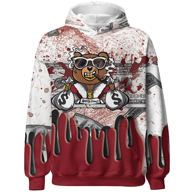 Classic And Timeless Unisex Style NastyJamz Cherry 12s Hoodie Match BER Dollar All-Over Print