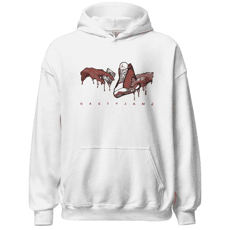 Cozy Chic Promotions NastyJamz Dune Red 13s Hoodie Match Take My Money Sneaker