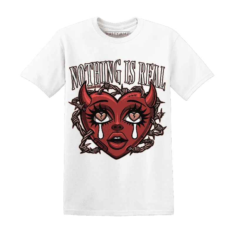 Everyday Wear For Men And Women NastyJamz Dune Red 13s T-Shirt Match Nothing Is Real