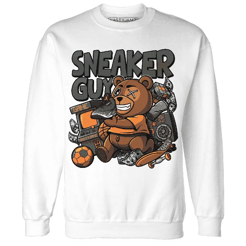 NastyJamz Fear Pack 3s Sweatshirt Match Sneaker BER