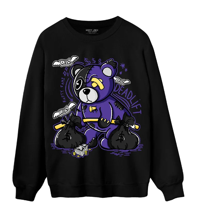 Unisex Everyday Fashion Essentials NastyJamz Field Purple 12s Sweatshirt Match Deadlift BER
