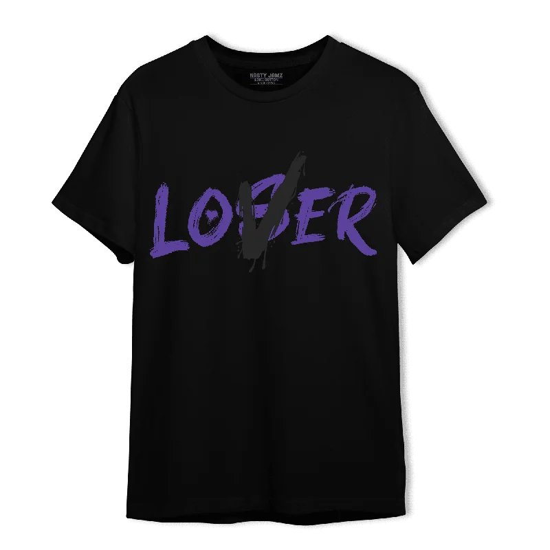 Versatile Gender-Free Wardrobe Essentials NastyJamz Field Purple 12s T-Shirt Match Loser Lover Versatile Gender-Free Wardrobe Essentials NastyJamz Field Purple 12s T-Shirt Match Loser Lover