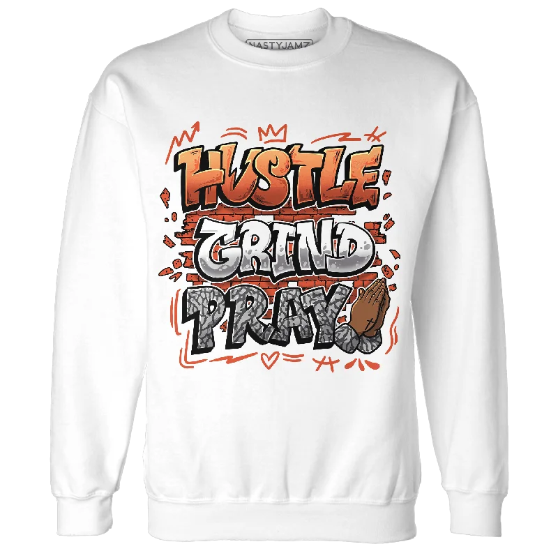 End-Of-Season Clearance NastyJamz Georgia Peach 3s Sweatshirt Match Hustle Grind Pray