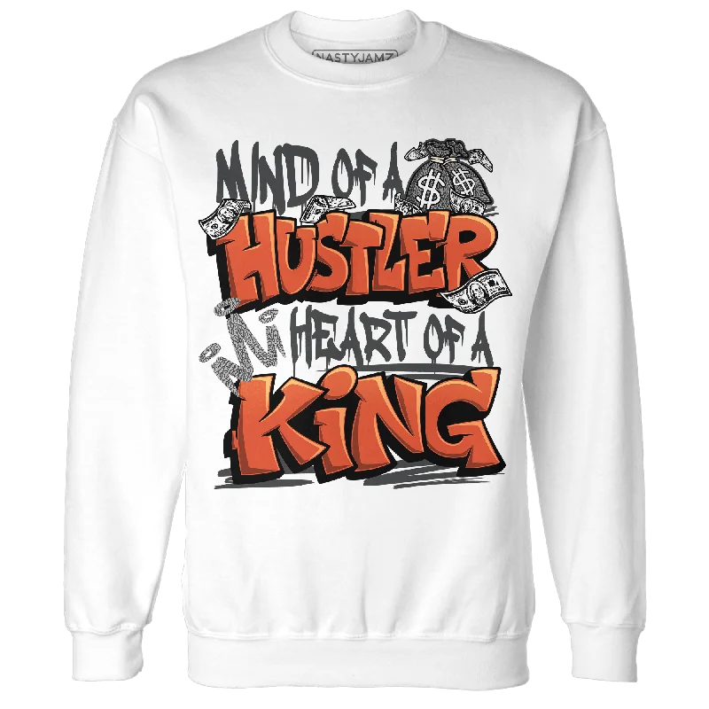 Weekend Exclusive NastyJamz Georgia Peach 3s Sweatshirt Match Hustler Heart King