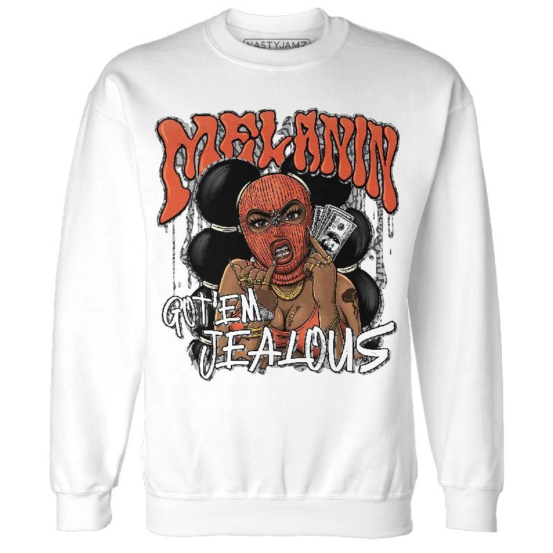 Chic Trends Unveiled NastyJamz Georgia Peach 3s Sweatshirt Match Melanin Got Em Jealous