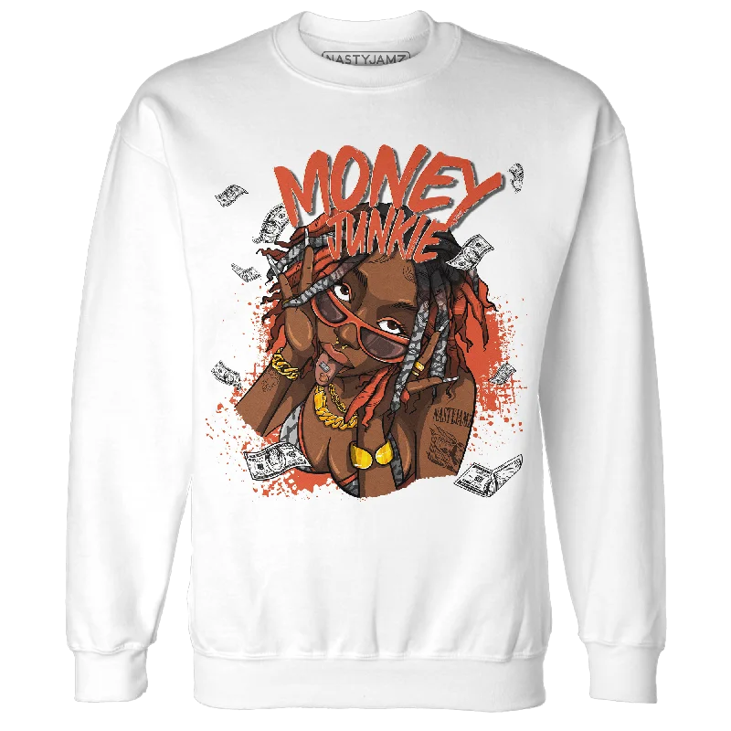 Break Fashion Norms NastyJamz Georgia Peach 3s Sweatshirt Match Money Junkie