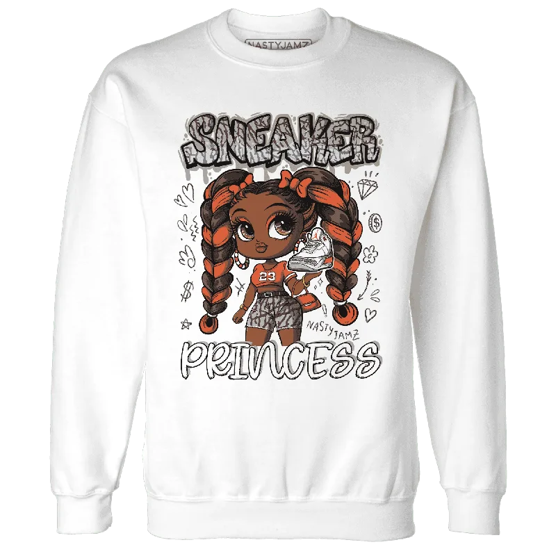 NastyJamz Georgia Peach 3s Sweatshirt Match Sneaker Princess