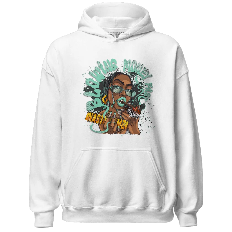 Everyday Wear For Men And Women NastyJamz Green Glow 3s Hoodie Match Blowing Money Fast Girl Everyday Wear For Men And Women NastyJamz Green Glow 3s Hoodie Match Blowing Money Fast Girl