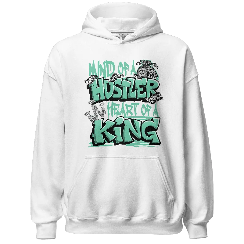 Spring Fashion NastyJamz Green Glow 3s Hoodie Match Hustler Heart King