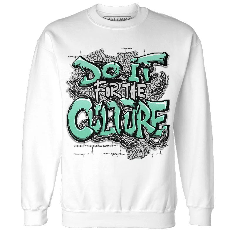 Sleek And Stylish Unisex Outerwear NastyJamz Green Glow 3s Sweatshirt Match Do It For Culture Sleek And Stylish Unisex Outerwear NastyJamz Green Glow 3s Sweatshirt Match Do It For Culture
