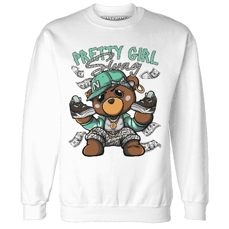 NastyJamz Green Glow 3s Sweatshirt Match Pretty BERNIE