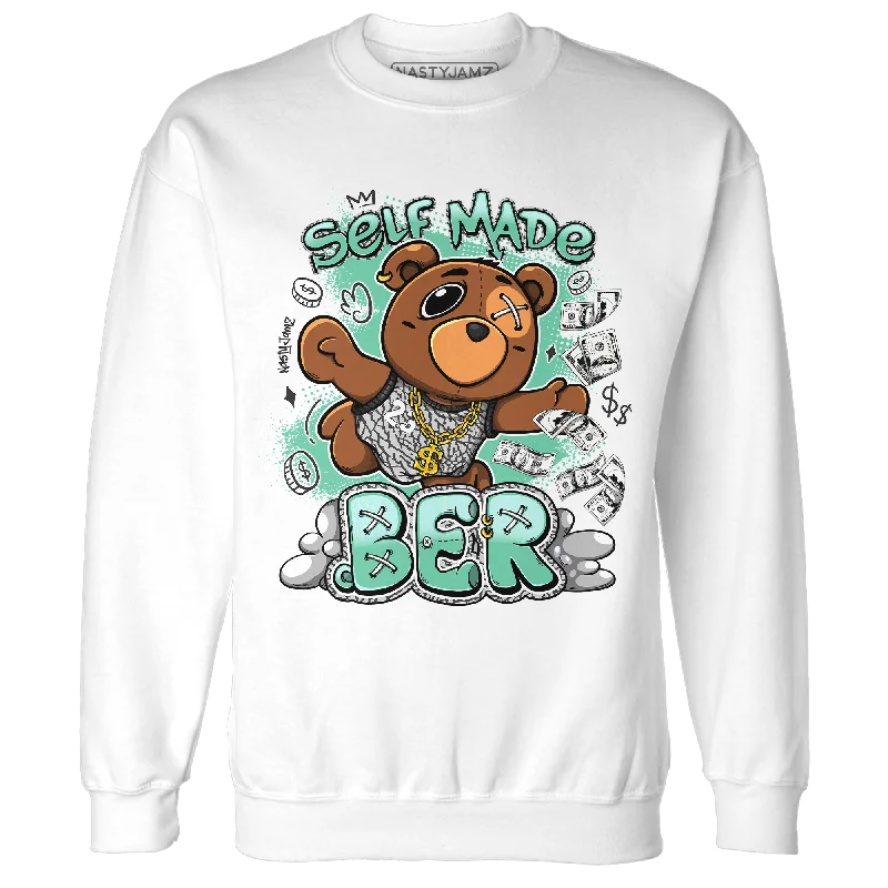 Comfortable Gender-Free Fashion Choices NastyJamz Green Glow 3s Sweatshirt Match Self Made BER Comfortable Gender-Free Fashion Choices NastyJamz Green Glow 3s Sweatshirt Match Self Made BER