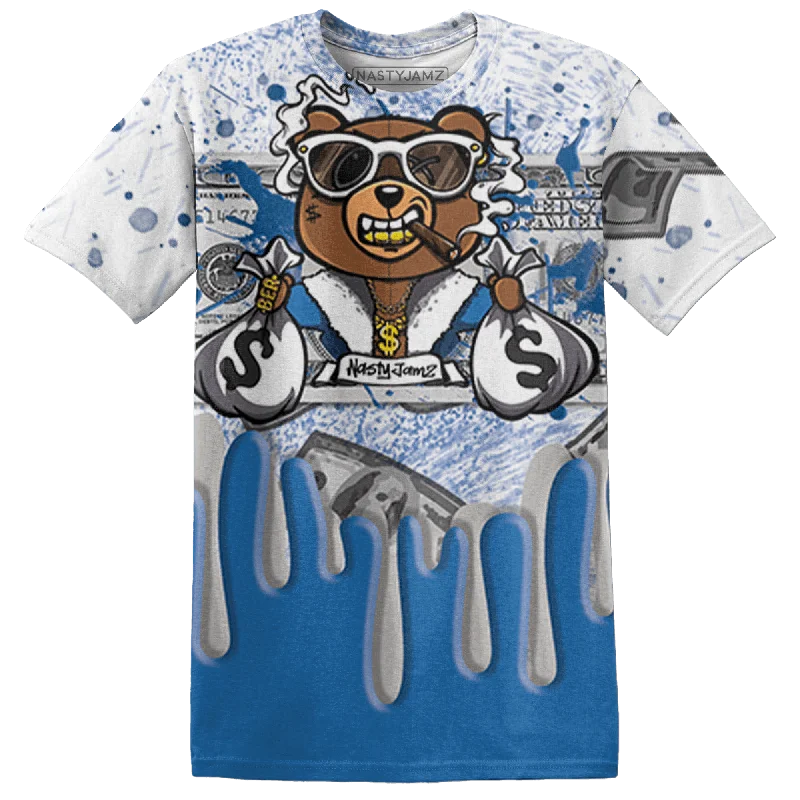 Flash Sales NastyJamz Industrial Blue 4s T-Shirt Match BER Dollar All-Over Print