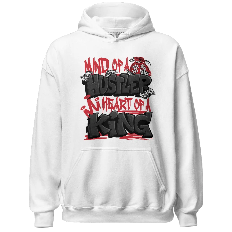 Mega Sale NastyJamz Jumman Jack Universityy Red Hoodie Match Hustler Heart King