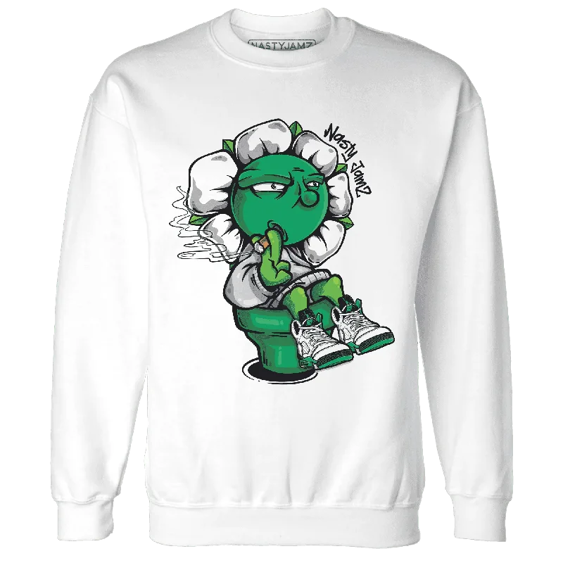 NastyJamz Lucky Green 5s Sweatshirt Match Rebel Bloom