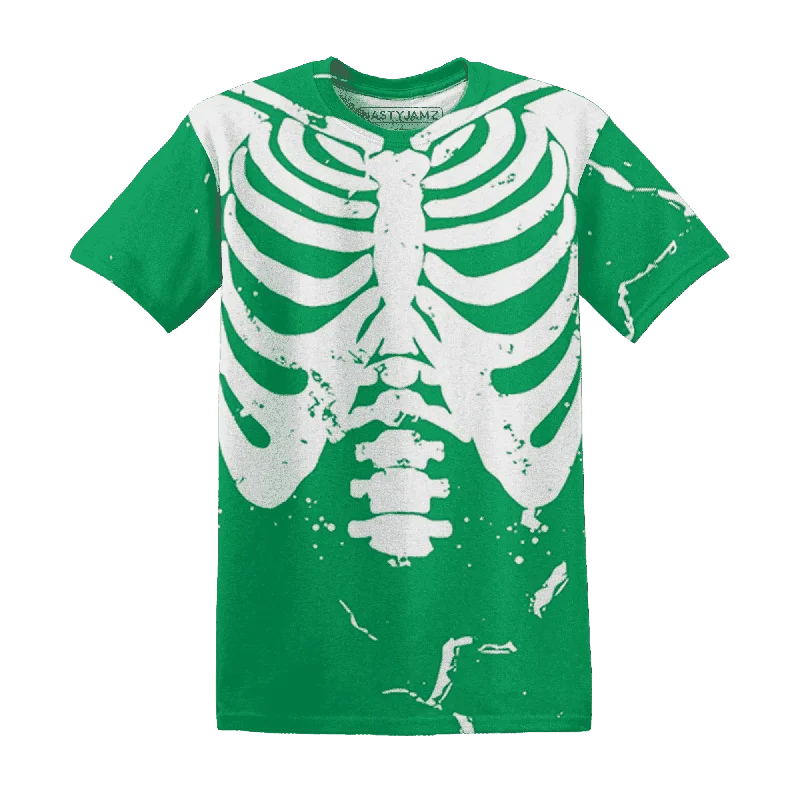 NastyJamz Lucky Green 5s T-Shirt Match Skeleton Y2k All-Over Print