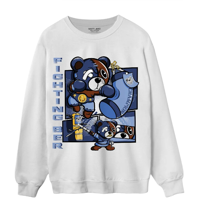 Massive Savings NastyJamz Midnight Navy 5s Sweatshirt Match BER Fighting Boxing