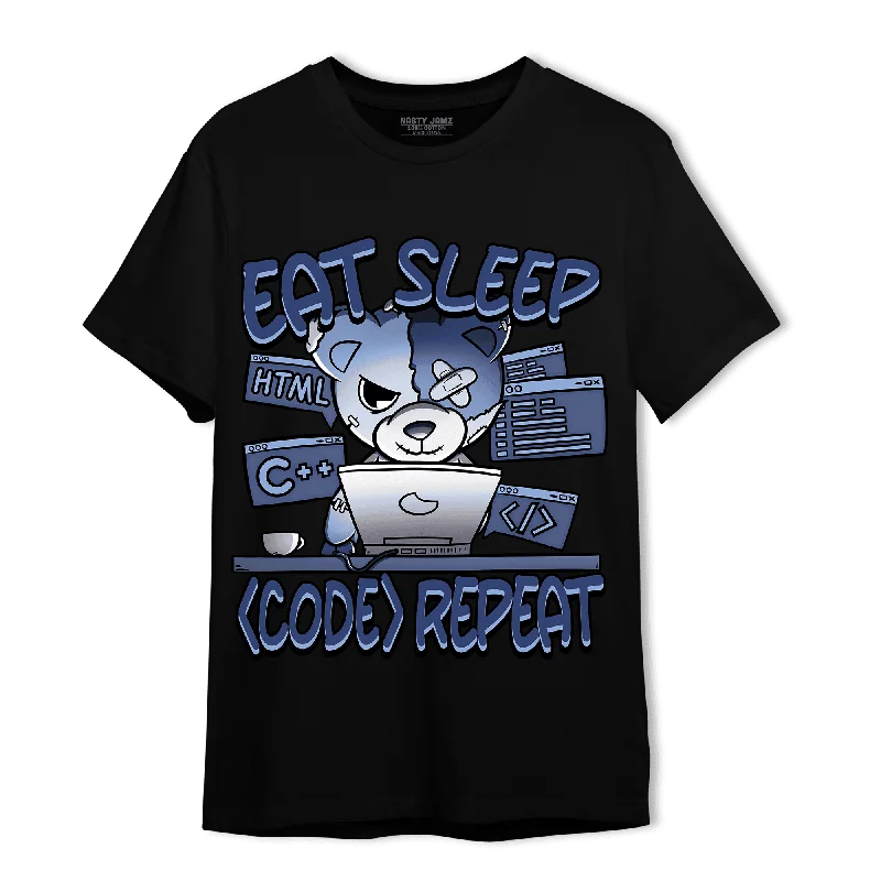 Hot Brand Discounts NastyJamz Midnight Navy 5s T-Shirt Match Eat Sleep Code BER