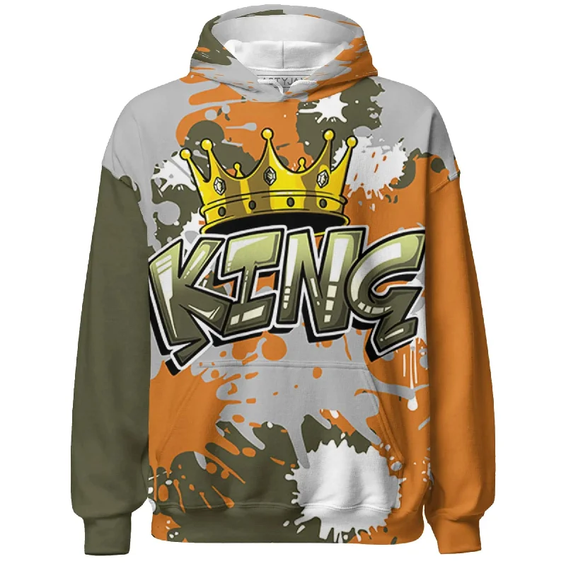 NastyJamz Olive 5s Hoodie Match KING All-Over Print