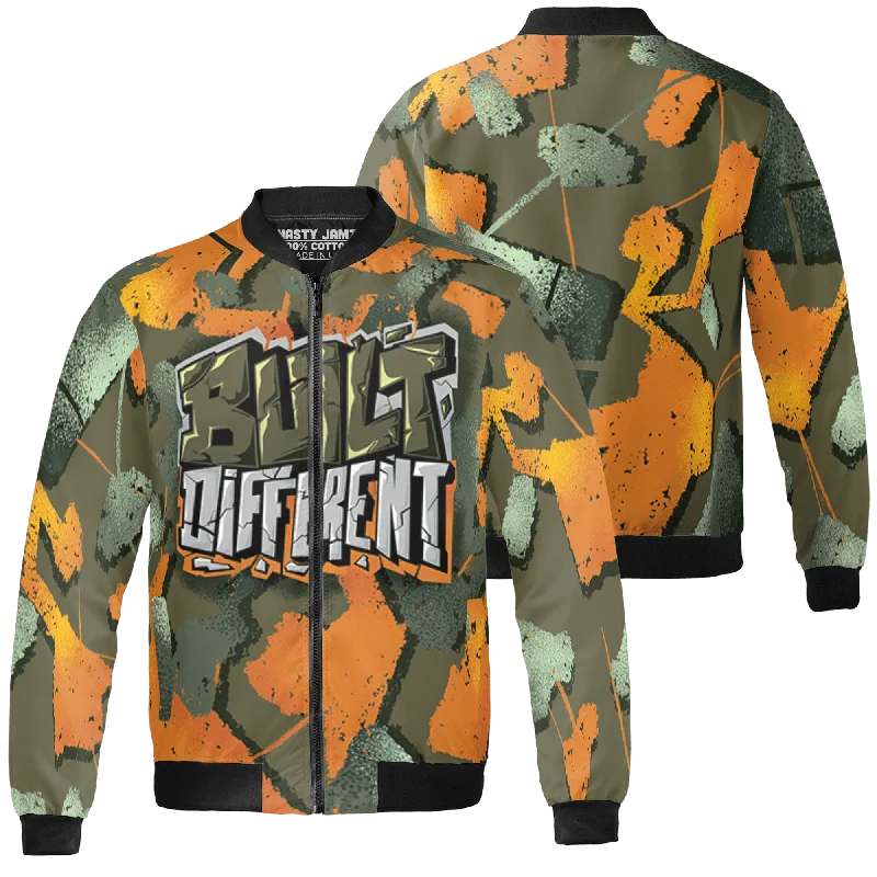 Modern Unisex Clothing For Any Occasion NastyJamz Olive 5s Jacket Match Built Different Broken All-Over Print