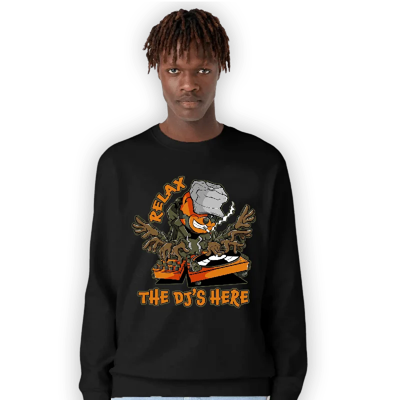 Final Sale NastyJamz Olive 5s Sweatshirt Match BER The DJ Here