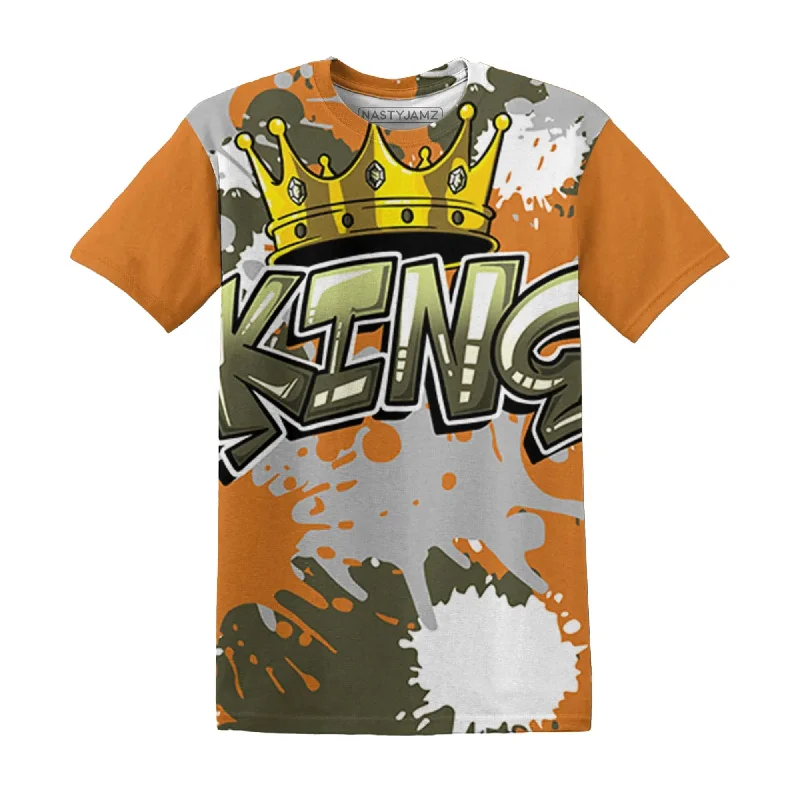 NastyJamz Olive 5s T-Shirt Match KING All-Over Print