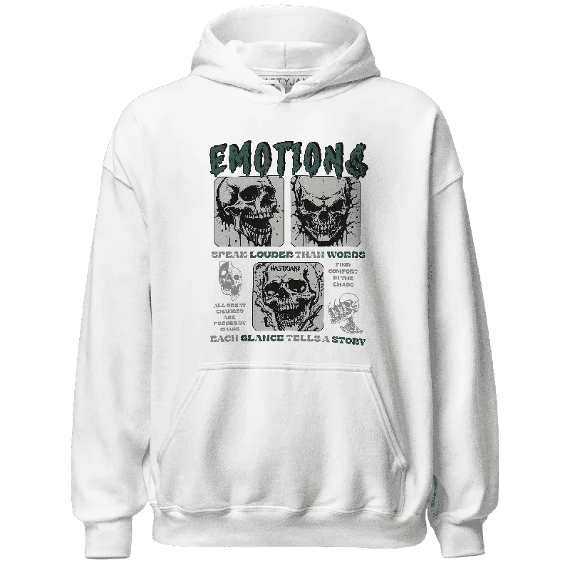 Oxidized Green 4s NastyJamz Hoodie Match Emotions Skull