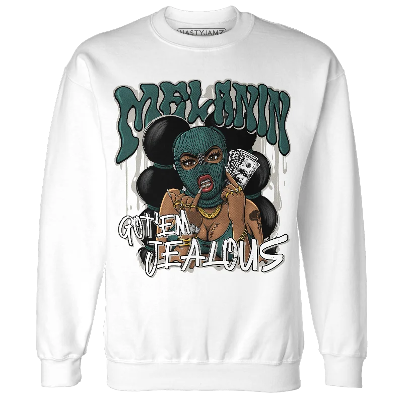 Versatile And Stylish Unisex Apparel NastyJamz Oxidized Green 4s Sweatshirt Match Melanin Got Em Jealous Versatile And Stylish Unisex Apparel NastyJamz Oxidized Green 4s Sweatshirt Match Melanin Got Em Jealous