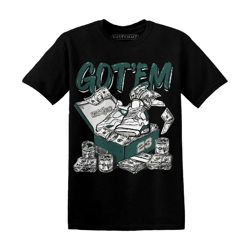 Don't Miss Out NastyJamz Oxidized Green 4s T-Shirt Match Dollar Sneaker Box