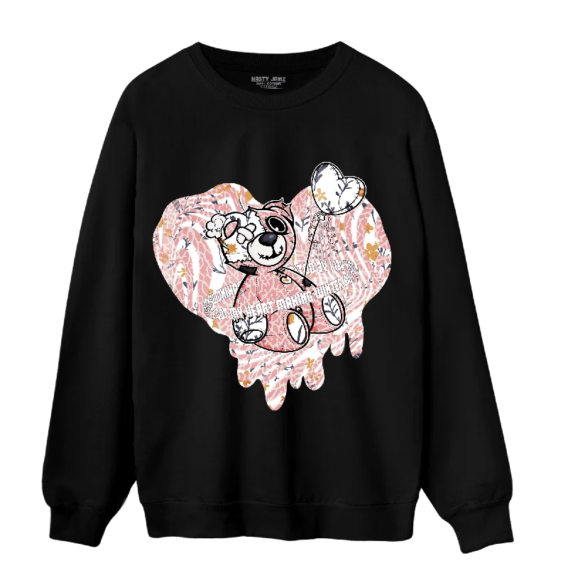 Fashion-Forward Gender-Neutral Outfit Ideas NastyJamz Red Stardust 3s Sweatshirt Match BER Winter