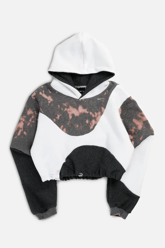 Everyday Wear For Men And Women Rework Nike Wave Crop Sweatshirt - XS