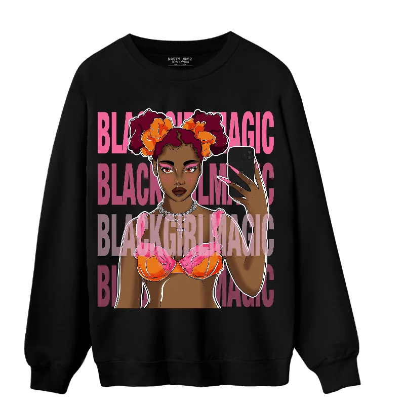 Valentine's Special NastyJamz SB Dunk Blossom Sweatshirt Match Black Magic Girl Selfie