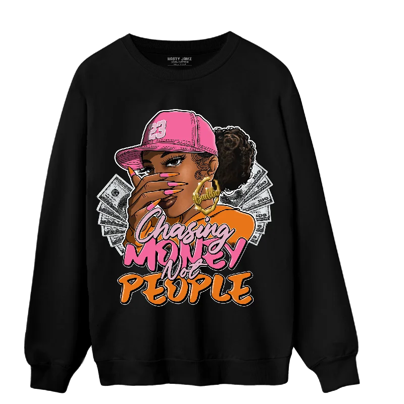 Budget-Friendly Fashion NastyJamz SB Dunk Blossom Sweatshirt Match Melanin Chasing Money