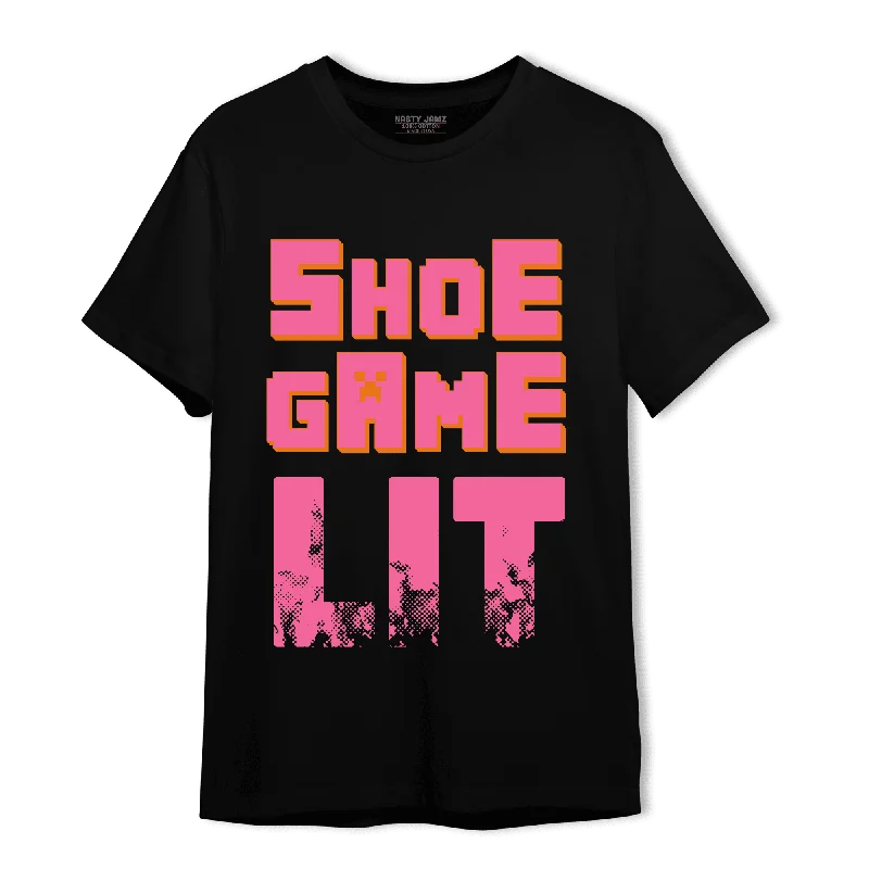 Trendy Women's Wear Collection NastyJamz SB Dunk Blossom T-Shirt Match Shoe Game Lit