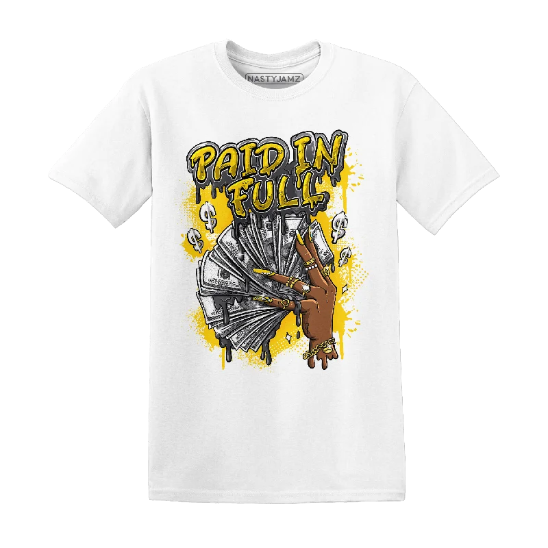 Chic Styles NastyJamz Thunder 4s T-Shirt Match Paid In Full