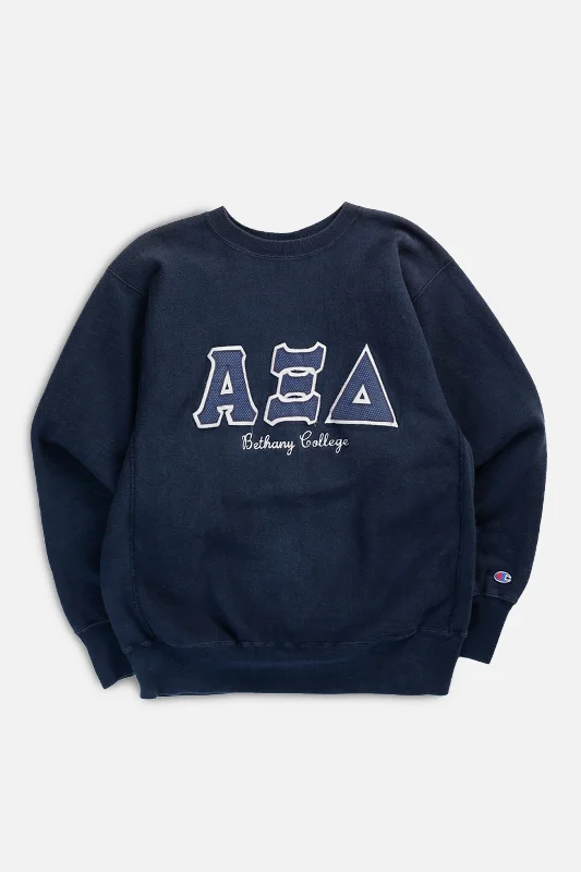 Urban-Inspired Unisex Fashion Trends Vintage Bethany College Sweatshirt - XL