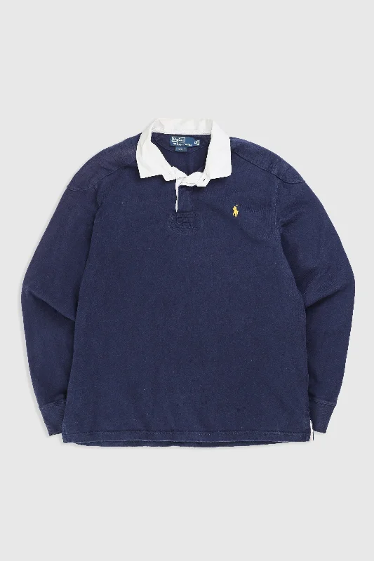 Lightweight And Breathable Unisex Wear Vintage Rugby Shirt - XL