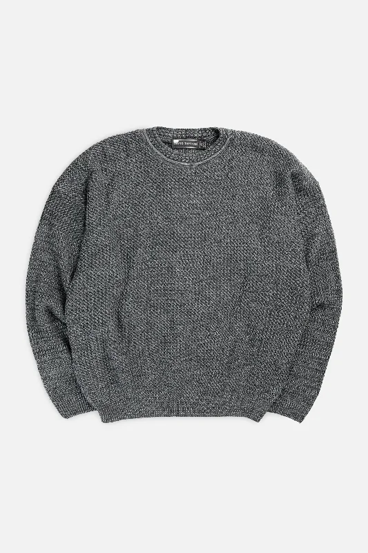 High-Quality Unisex Basics For Everyday Wear Vintage Knit Sweater - XXL