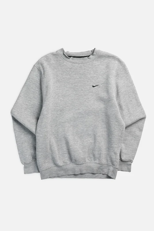 Sleek And Stylish Unisex Outerwear Vintage Nike Sweatshirt - S