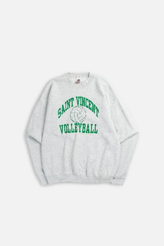 Effortless And Modern Unisex Dressing Vintage St. Vincent Volleyball Sweatshirt - XXL