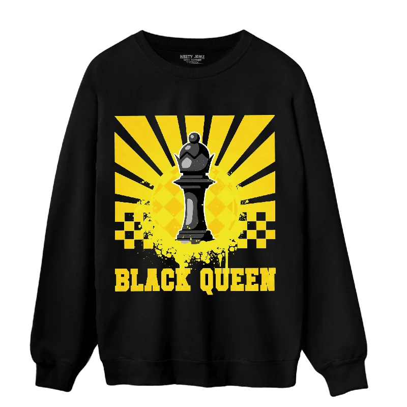 New Season Fashion Preview NastyJamz Vivid Sulfur 4s Sweatshirt Match Black Queen Collection