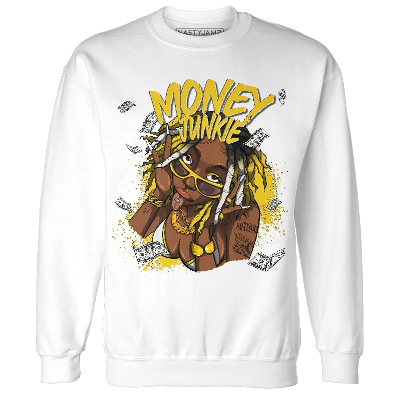 Comfortable And Stylish Unisex Outfits NastyJamz Vivid Sulfur 4s Sweatshirt Match Money Junkie